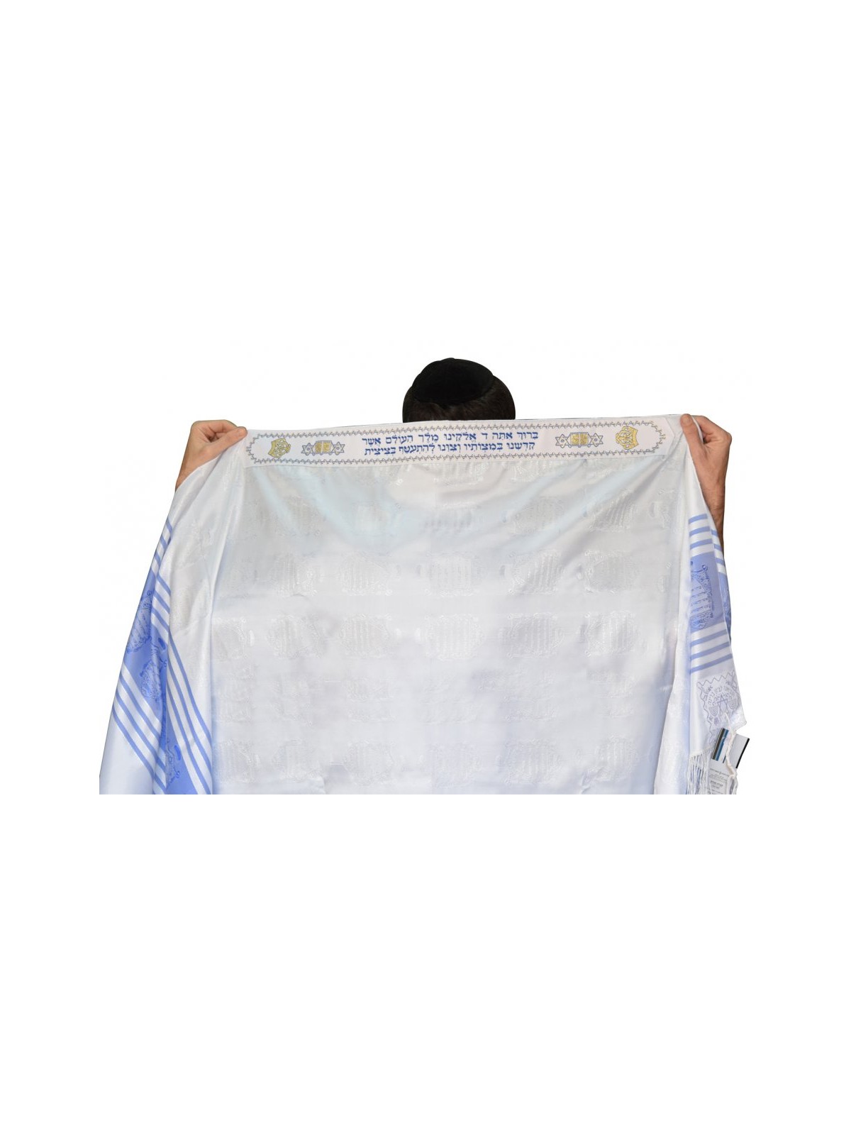 Talitnia Standard Silk Polyester Tallit Praye... | Traditional Tallits