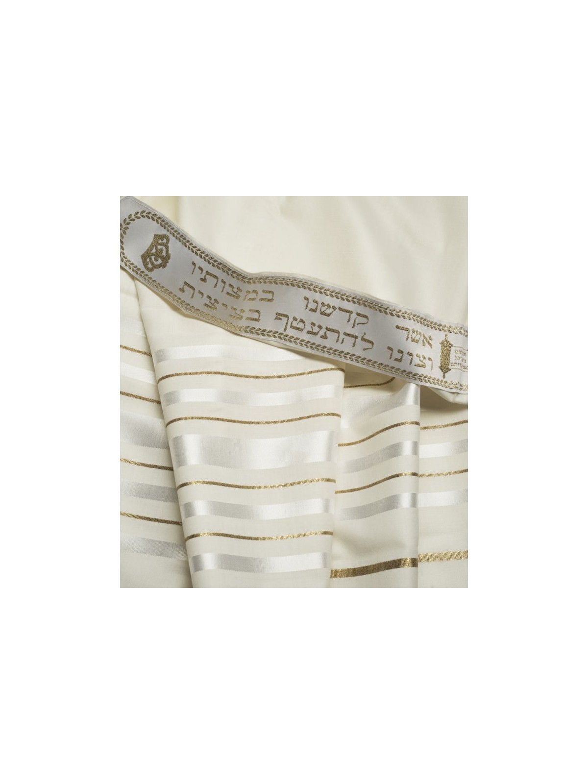 Talitnia Wool Tallit Traditional Kosher P... | Jewish Gift from Israel