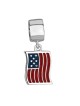 Marina Jewelry Israeli and American Flags Pendant Charm