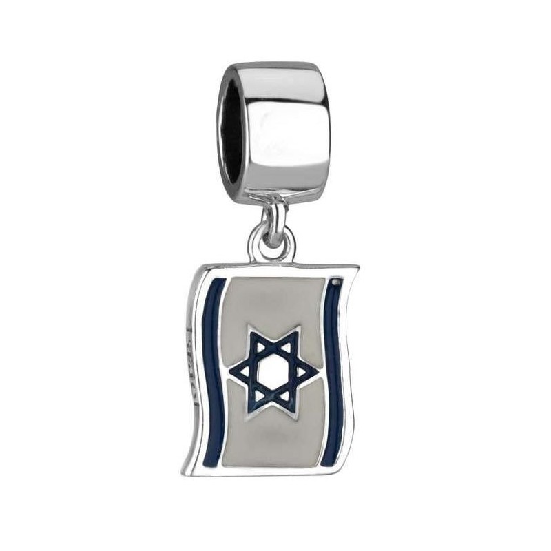 Marina Jewelry Pendentif Drapeaux israéliens et américains