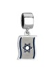 Marina Jewelry Israeli and American Flags Pendant Charm