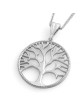 Collier pendentif arbre de vie de luxe en or 14 carats