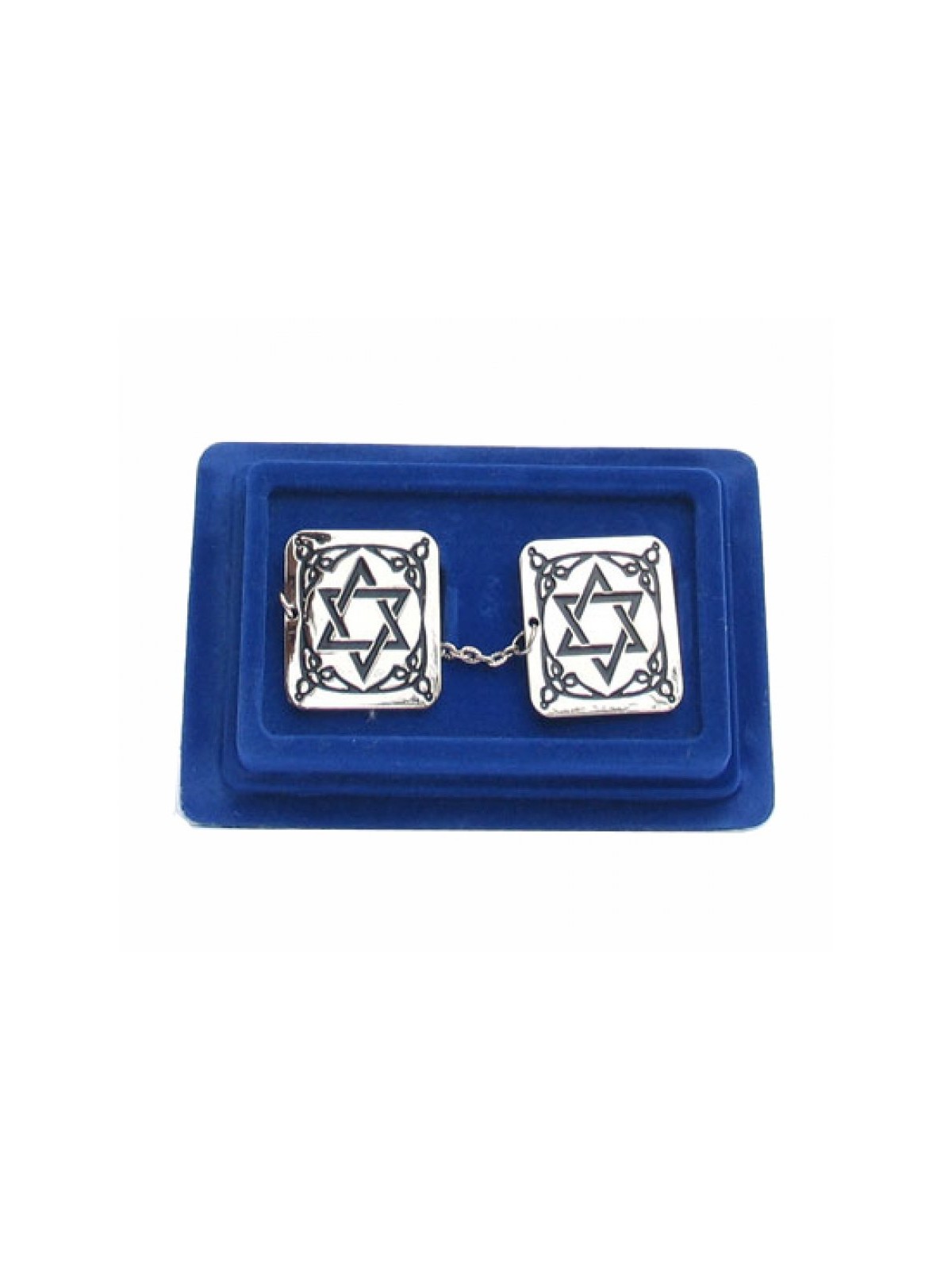 Tallit Prayer Shawl Clips Nickel Plated Decorative S... | Tallit Clips