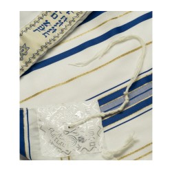 Talitnia Acrylic Tallit Imitation Wool Pr... | Jewish Gift from Israel