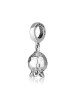 Marina Jewelry Breloque en argent sterling avec grenade martelée