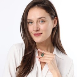 14K Gold Round Shema Yisrael Pendant with Eilat Stone and Evil Eye