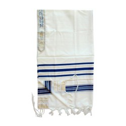 Talitnia Wool Tallit Traditional Kosher P... | Jewish Gift from Israel