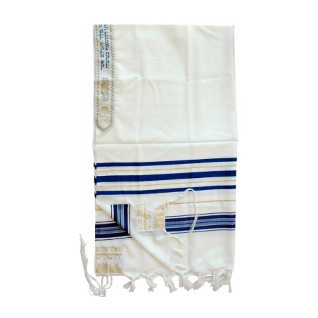 Talitnia Wool Tallit Traditional Kosher P... | Jewish Gift from Israel