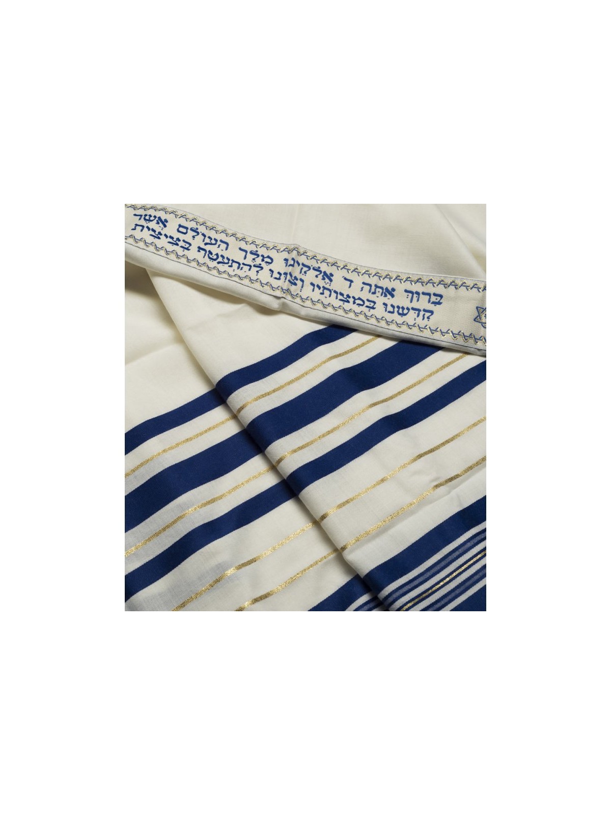 Talitnia Wool Tallit Traditional Kosher P... | Jewish Gift from Israel