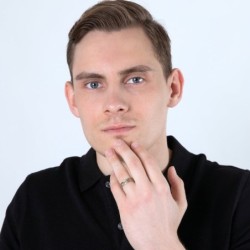 Marina Jewelry Gold-Plated 925 Sterling Silver 'Ani LeDodi' Cut-Out Ri