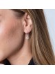 Marina Sterling Silver Star of David Earrings With Bubble Motif