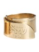 Handmade 18K Gold-Plated Designer Adjustable Ring - The One My Soul Lo