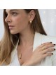 Handmade 18K Gold-Plated Designer Adjustable Ring - The One My Soul Lo