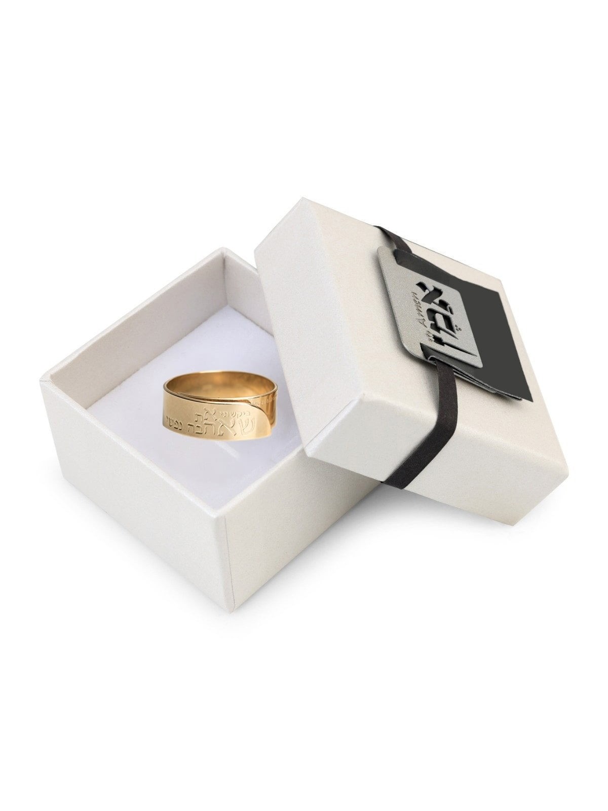 Handmade 18K Gold-Plated Designer Adjustable Ring - The One My Soul Lo