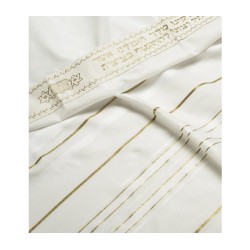 Talitnia Acrylic Tallit Imitation Wool ... | Traditional Prayer Shawls