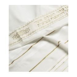 Talitnia Acrylic Tallit Imitation Wool ... | Traditional Prayer Shawls