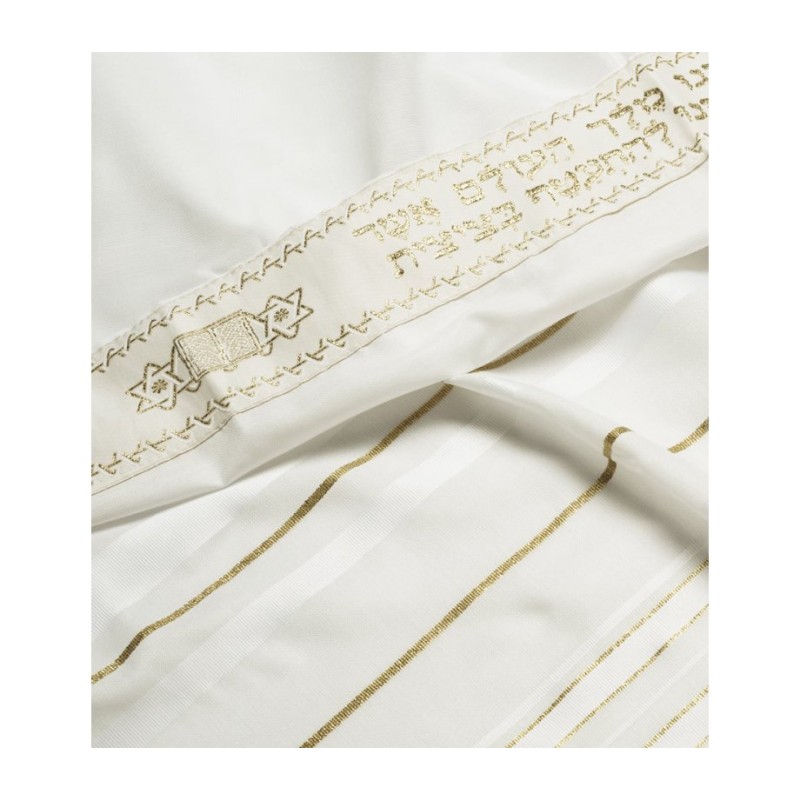 Talitnia Acrylic Tallit Imitation Wool ... | Traditional Prayer Shawls