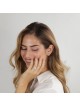 טבעת ספינר מכסף סטרלינג דלוקס 925 וזהב 9K עם רישומים עבריים