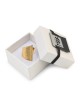 18K Gold-Plated Adjustable Open Ring - Shema Yisrael (Deuteronomy 6:4)