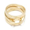 Luxurious 18K Gold-Plated Song of Ascents Wrap Ring (Psalm 121)