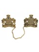 Gold Plated Tallit Prayer Shawl Clips Tablets Star o... | Tallit Clips