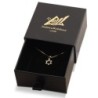 14K Gold Classic Star of David Diamond Pendant Necklace