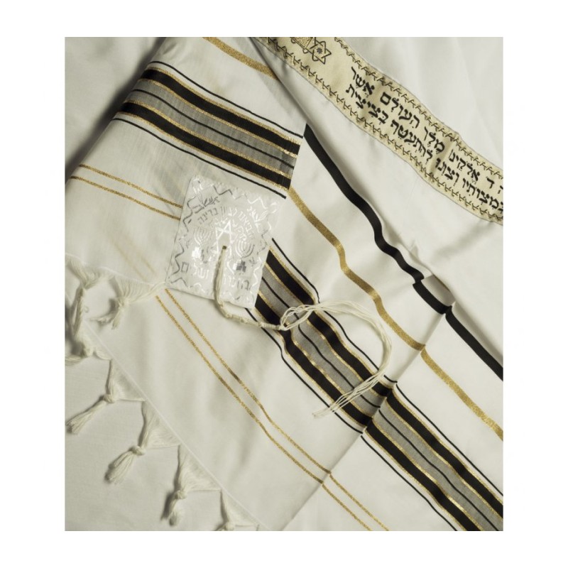 Talitnia Acrylic Imitation Wool Tallit ... | Traditional Prayer Shawls