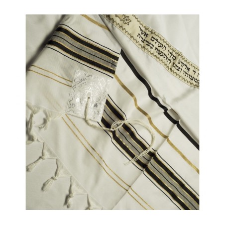Talitnia Acrylic Imitation Wool Tallit ... | Traditional Prayer Shawls