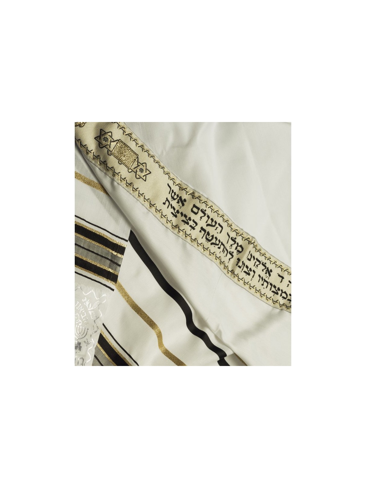 Talitnia Acrylic Imitation Wool Tallit ... | Traditional Prayer Shawls