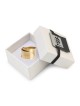 Superbe bague réglable plaquée or 18 carats fabriquée à la main avec Ana BeKoach