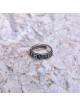 Marina Jewelry Sterling Hebrew/English Priestly Blessing Ring - Number