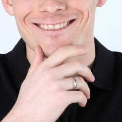 Marina Jewelry Embossed Hebrew/English This Too Shall Pass Sterling Si