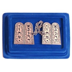 Tallit Prayer Shawl Clips Nickel Plated Torah Tablet... | Tallit Clips