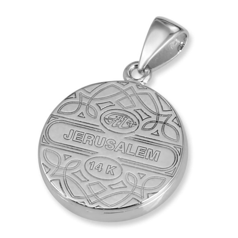 14K Gold Tree of Life Pendant Necklace with Sparkling Diamonds