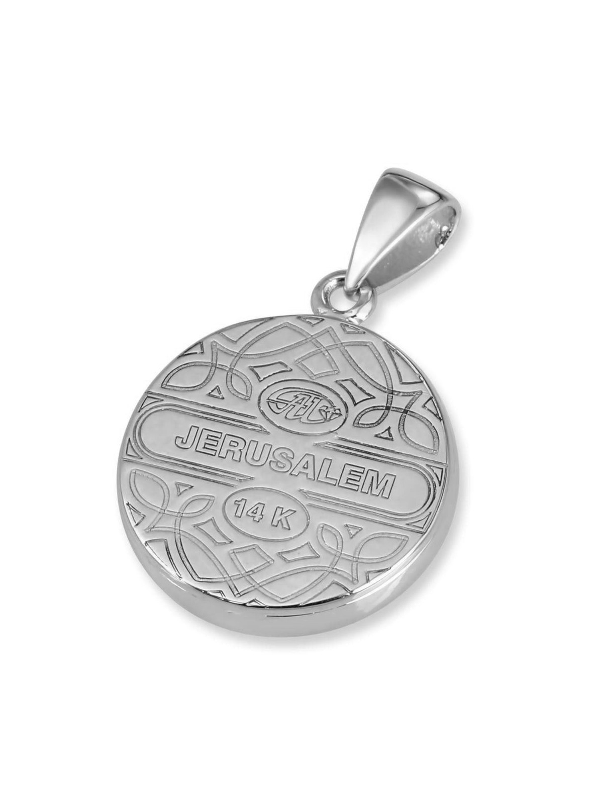 Collier pendentif arbre de vie en or 14 carats avec diamants étincelants