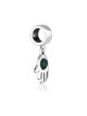 Marina Jewelry Pendentif Hamsa en Argent Sterling avec Lapis Lazuli S