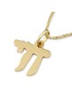 Collier pendentif Chai en or 14 carats (choix de couleurs)