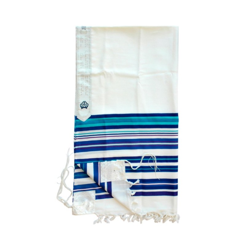 Talitnia Beney Or Tallit Sons of Light Modern Wool... | Modern Tallits