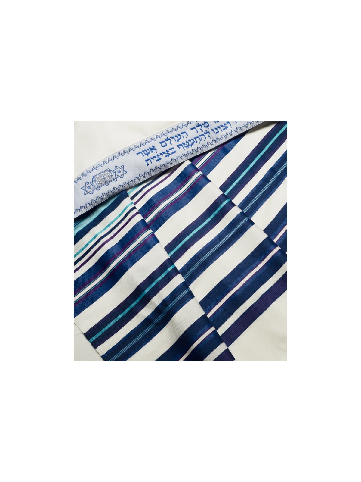 Talitnia Beney Or Tallit Sons of Light Modern Wool... | Modern Tallits