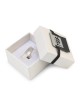 Blackened 925 Sterling Silver Rectangle Ring - Eshet Chayil (Proverbs