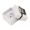 Blackened 925 Sterling Silver Rectangle Ring - Eshet Chayil (Proverbs
