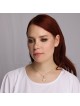 14K Gold Ten Commandments Pendant Necklace (Choice of Colors)