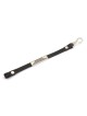 Silver and Leather Bracelet - Priestly Blessing (Numbers 6:24-26)