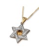 Anbinder Jewelry Diamond-Accented Two-Toned 14K Gold Star of David Pen