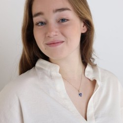 Star of David And Heart 14K Yellow Gold Pendant Necklace