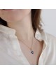 Star of David And Heart 14K Yellow Gold Pendant Necklace
