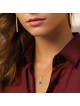 14K Yellow Gold White & Blue Diamond Star of David Pendant