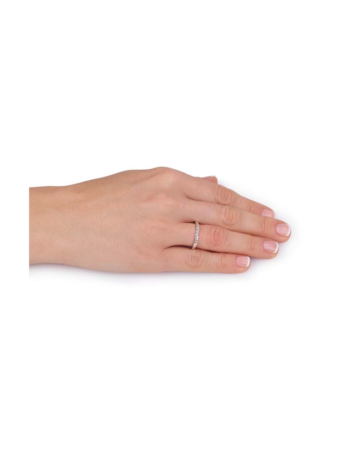 Marina Jewelry Hammered This Too Shall Pass Sterling Silver Ring