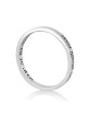 Marina Jewelry This Too Shall Pass Engraved Sterling Silver Ring (Hebr