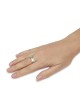 Bague tournante en or 9 carats et argent sterling 925 This Too Shall Pass - Hebre